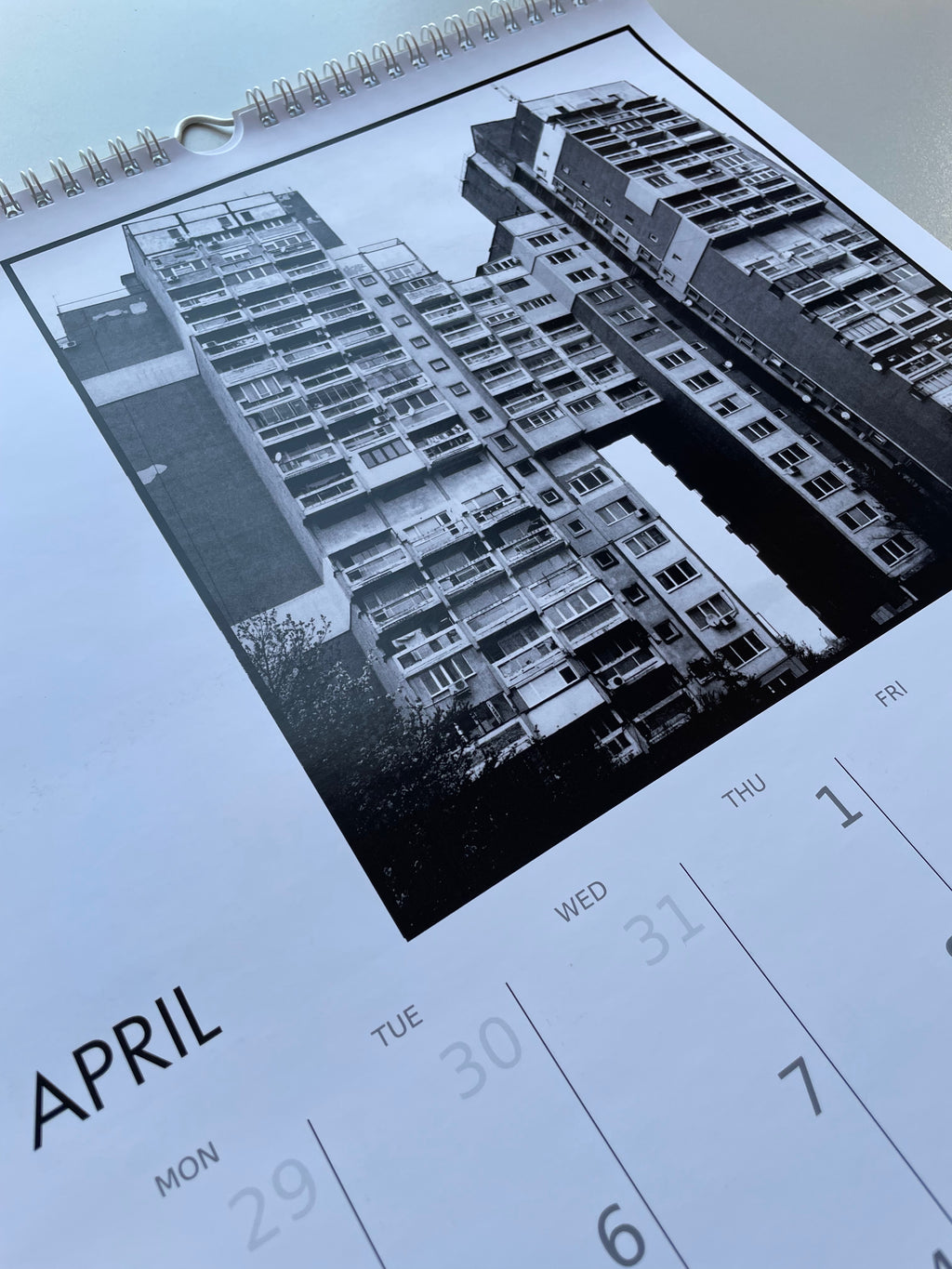 2027 Concrete Love Calendar
