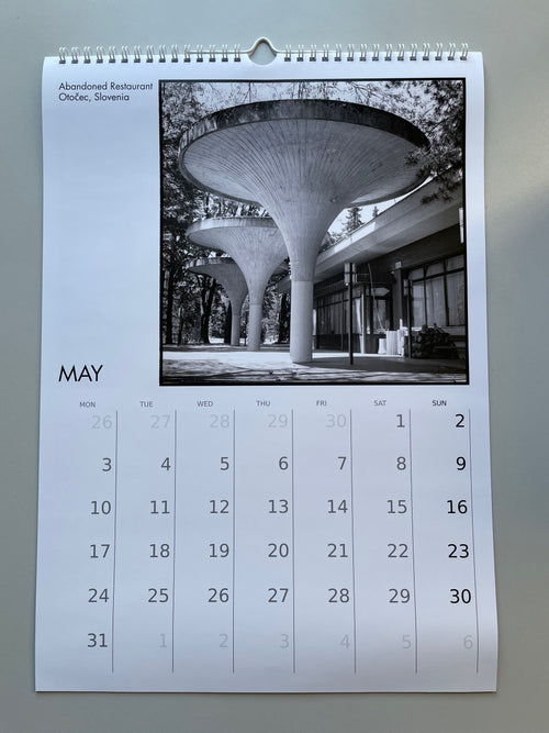 2027 Concrete Love Calendar