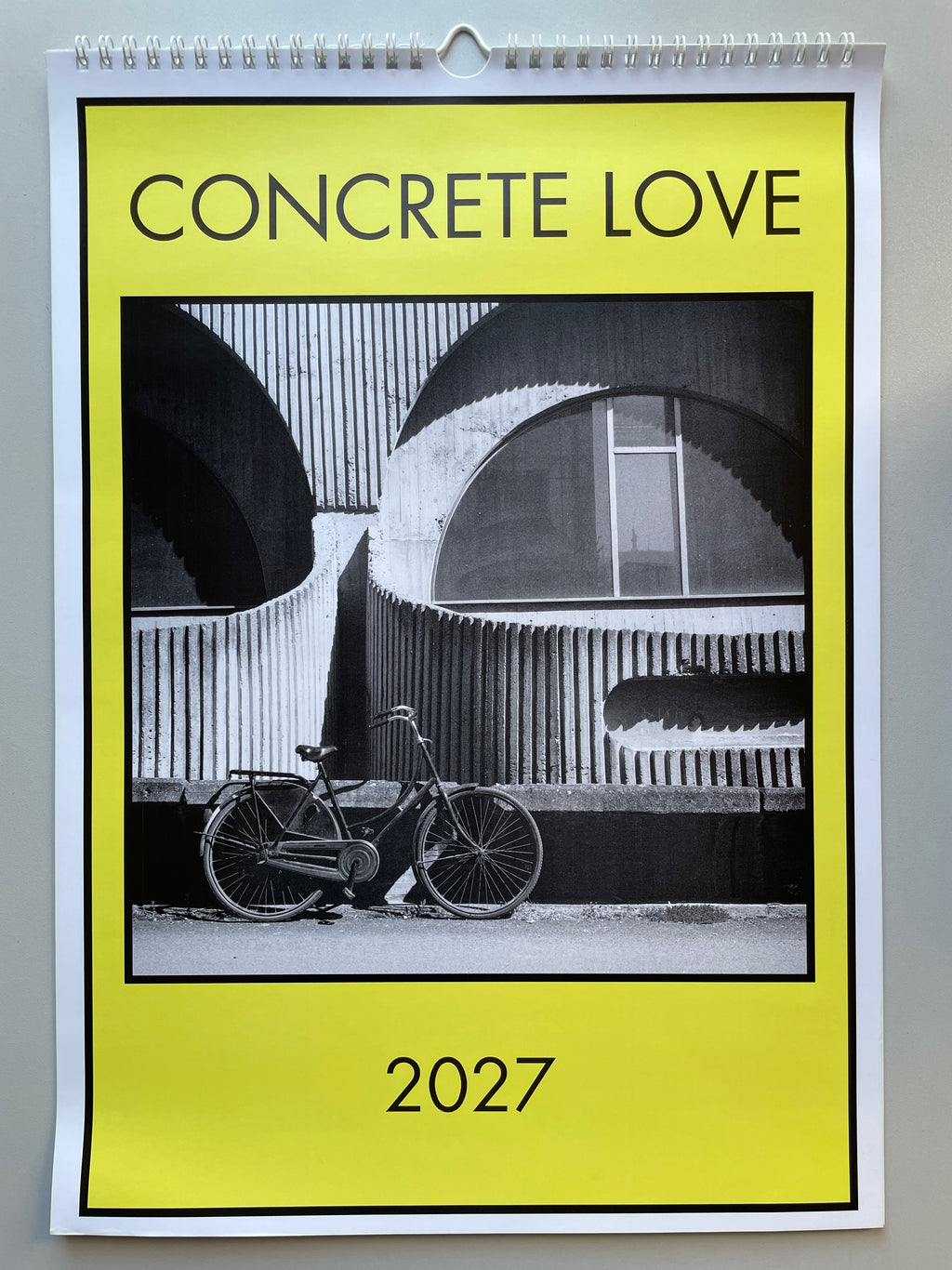 2027 Concrete Love Calendar