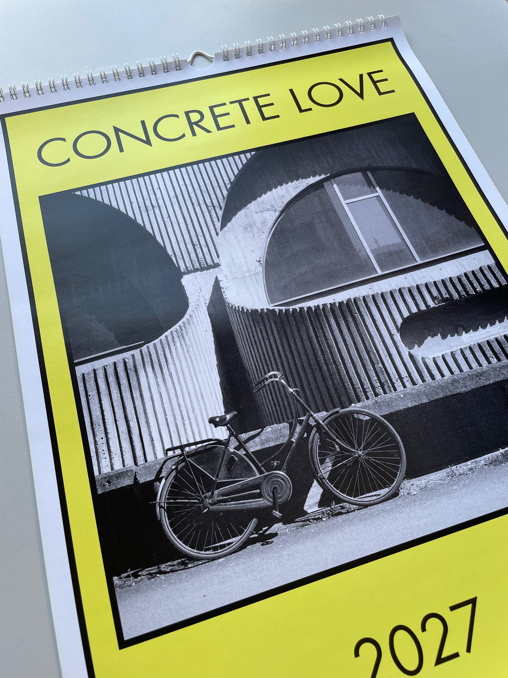 2027 Concrete Love Calendar